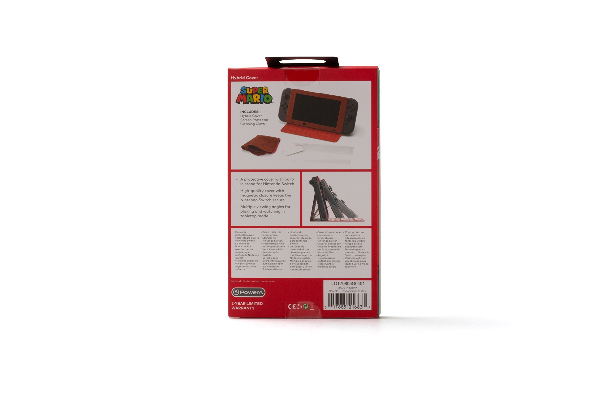 Funda Powera Mario Con Soporte Incorporado ( NINTENDO SWITCH - ) Funda Powera Mario Con Soporte Incorporado ( NINTENDO SWITCH - )
